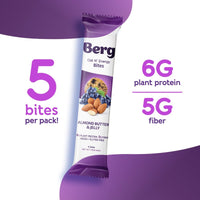 Thumbnail for Berg Bites Almond Butter and Jelly - Box of 8 - Berg Bites - Clean Energy