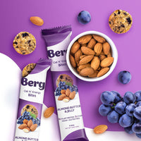 Thumbnail for Berg Bites Almond Butter and Jelly - Box of 8 - Berg Bites - Clean Energy