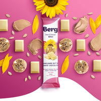 Thumbnail for Berg Bites Sunflower Butter White Chocolate - Box of 8 - Berg Bites - Clean Energy
