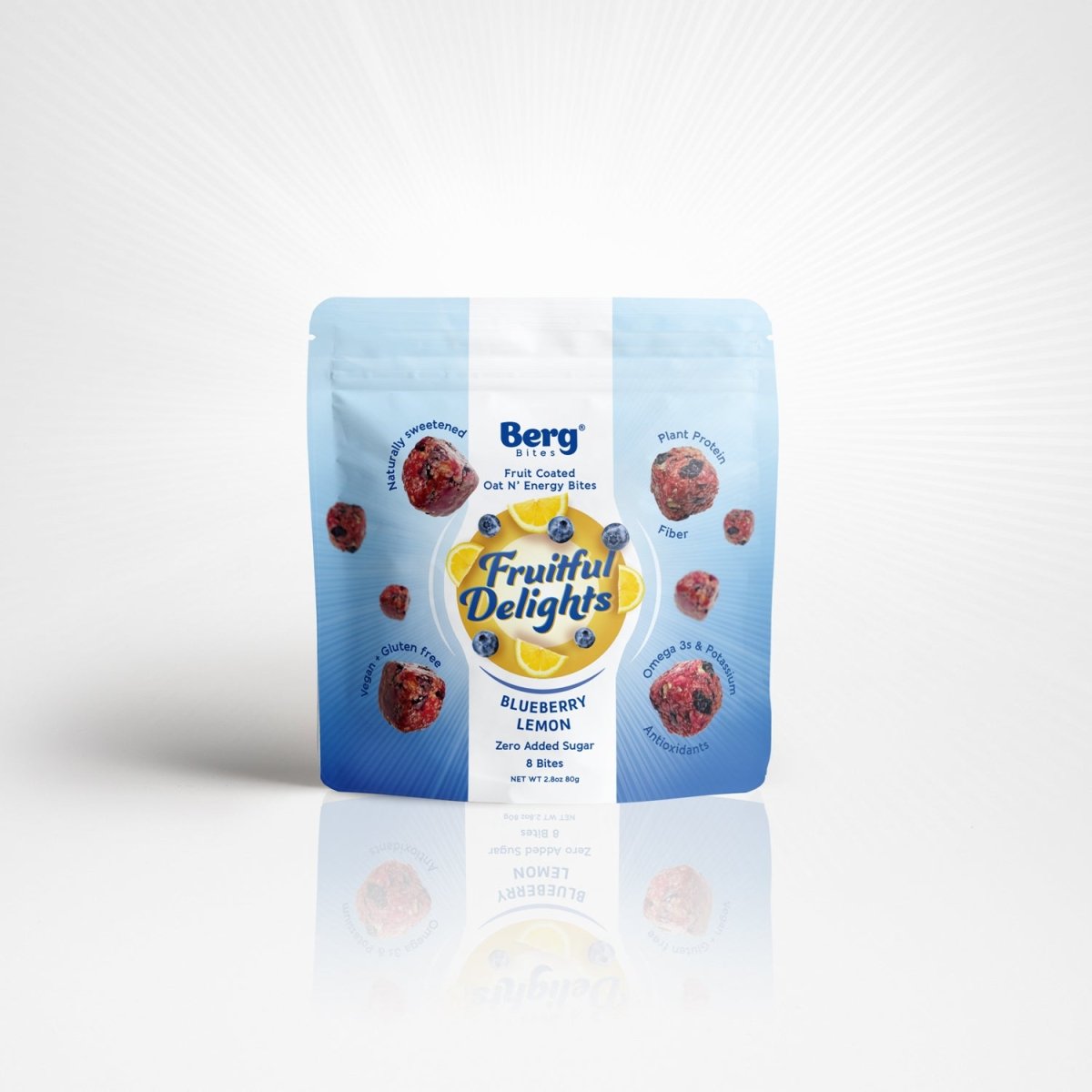 Fruitful Delights - Blueberry Lemon - Berg Bites - Clean Energy